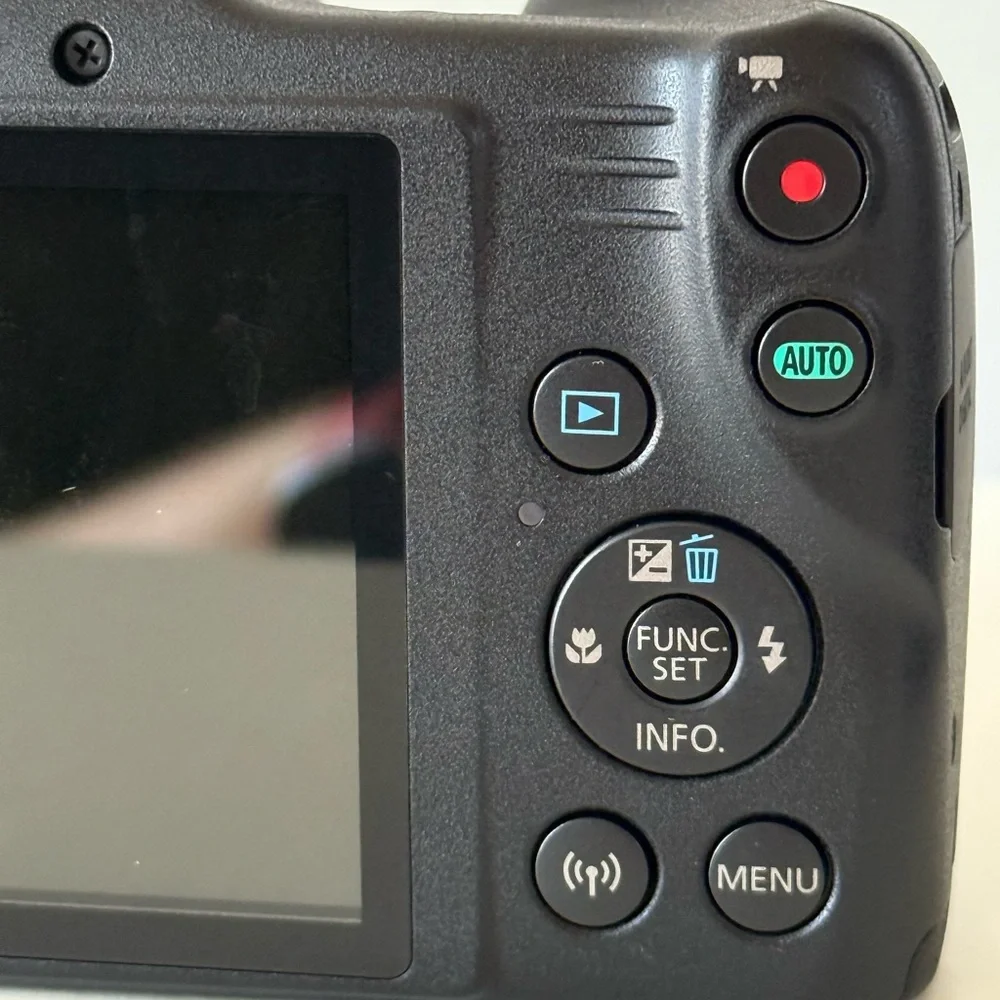 Canon PowerShot SX420 is Digital Camera Black with Tripod Stand and Camera Bag